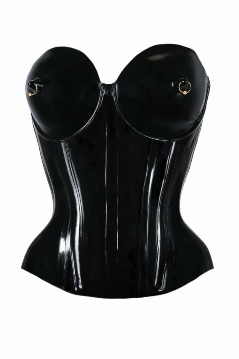 latex queen corset hj818 1 latex queen corset hj818 1