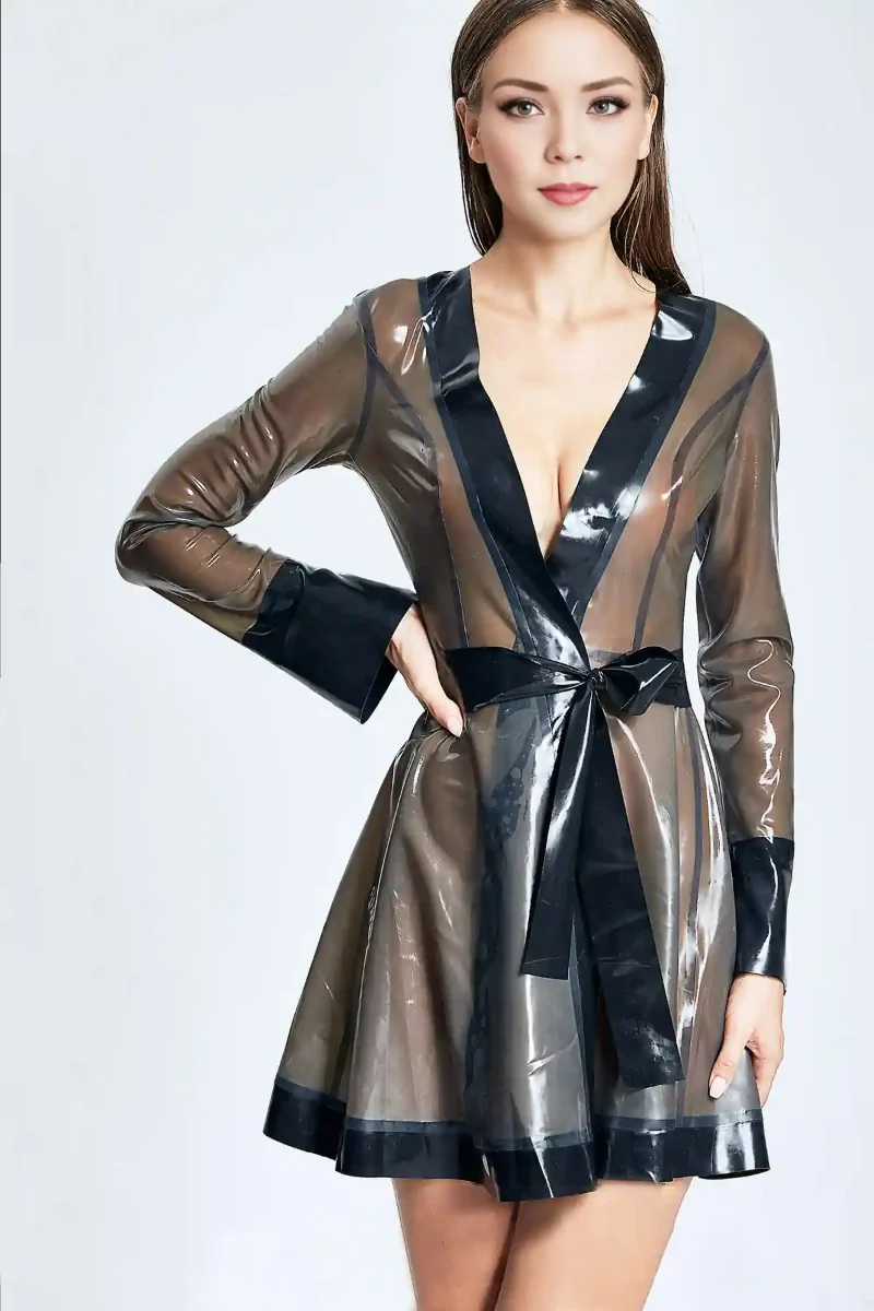 latex translucent short dressing gown kkp568 1